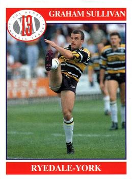 1991 Merlin Rugby League #153 Graham Sullivan Front